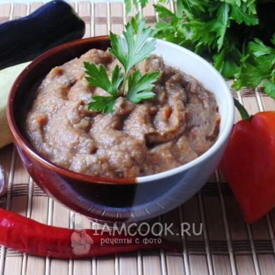 Рецепт икра из баклажанов и кабачков