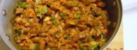 икра из баклажанов кусочками. Шаг 9