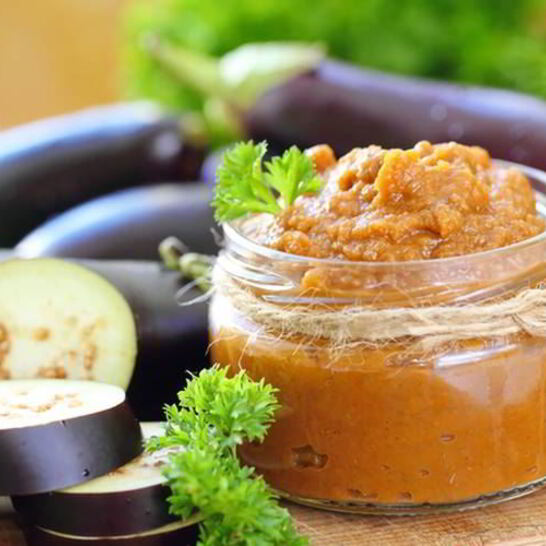 Рецепт икра из баклажанов с травами