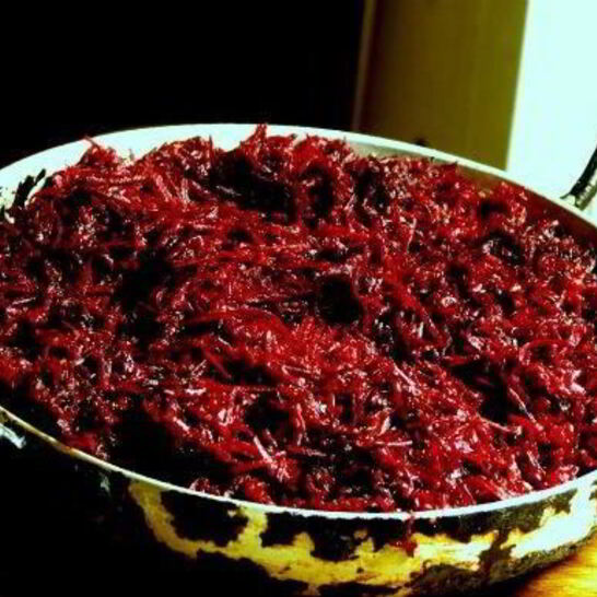 Рецепт икра из свеклы с томатной пастой