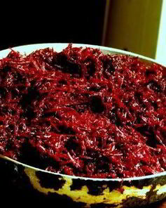 Икра из свеклы с томатной пастой