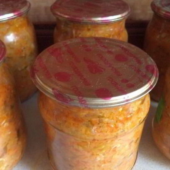 Рецепт икра кабачковая в банку