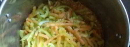 икра кабачковая в банку. Шаг 7