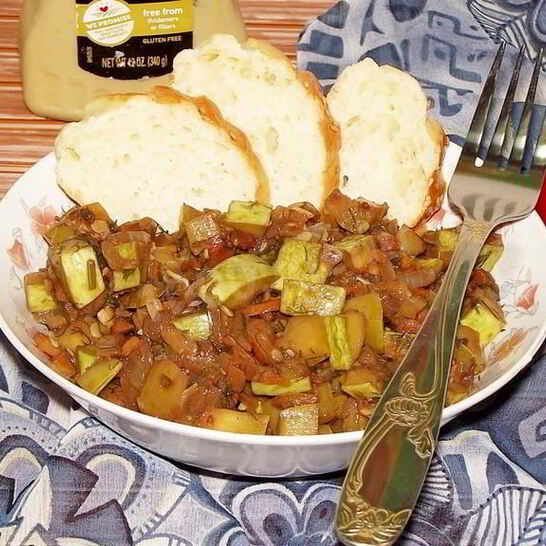 Рецепт кабачковая икра кусочками