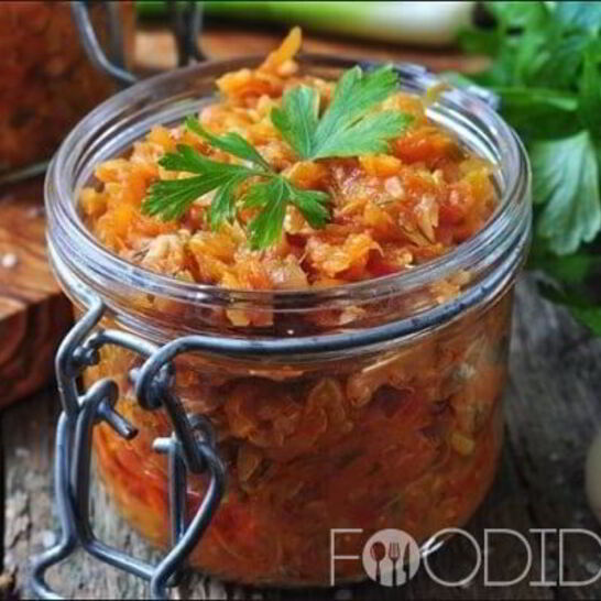 Рецепт кабачковая икра пальчики оближешь с болгарским перцем