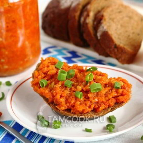Рецепт кабачковая икра с морковью