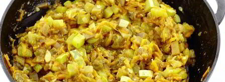 кабачково-баклажанная икра на зиму. Шаг 7