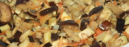 овощная икра на зиму. Шаг 3