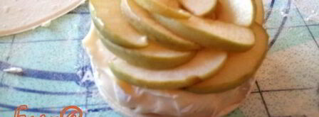 камамбер запеченный с яблоком. Шаг 3