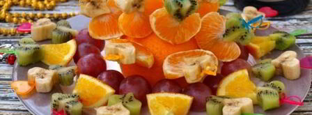 канапе из фруктов. Шаг 6