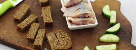 канапе с селедкой. Шаг 3