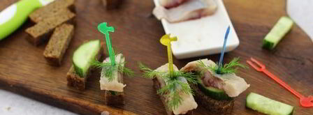 канапе с селедкой. Шаг 4