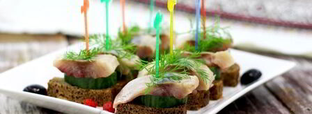 канапе с селедкой. Шаг 6