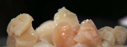 карпаччо из гребешка с кальмаром. Шаг 3