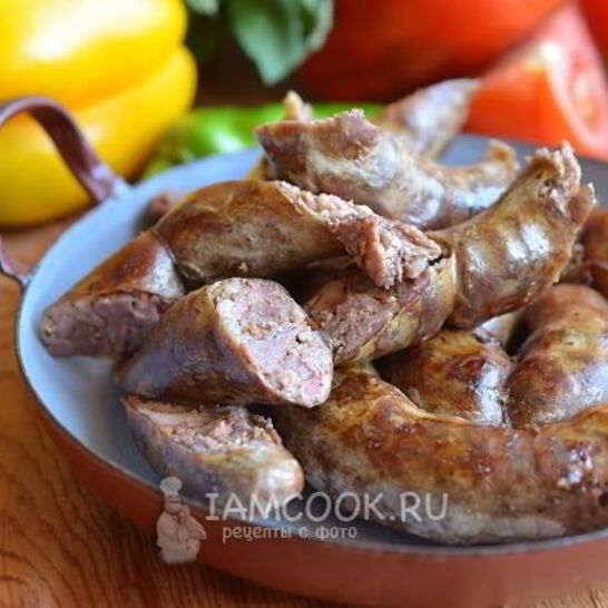 Рецепт колбаса домашняя из свинины