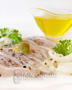 Маринованная щука