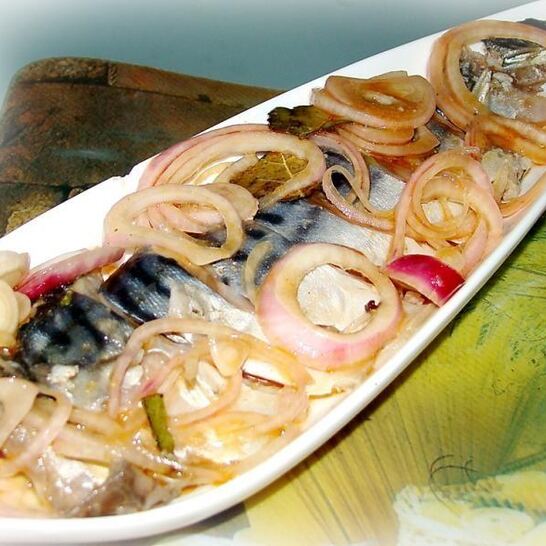 Рецепт маринованная скумбрия по-бразильски
