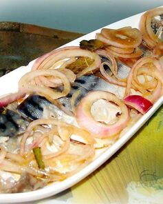 Маринованная скумбрия по-бразильски