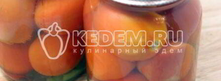 маринованные помидоры сладко-острые. Шаг 4