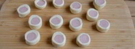 мини-сосиски в тесте. Шаг 3