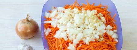 морковь по-корейски на зиму. Шаг 5