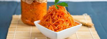 морковь по-корейски на зиму. Шаг 13