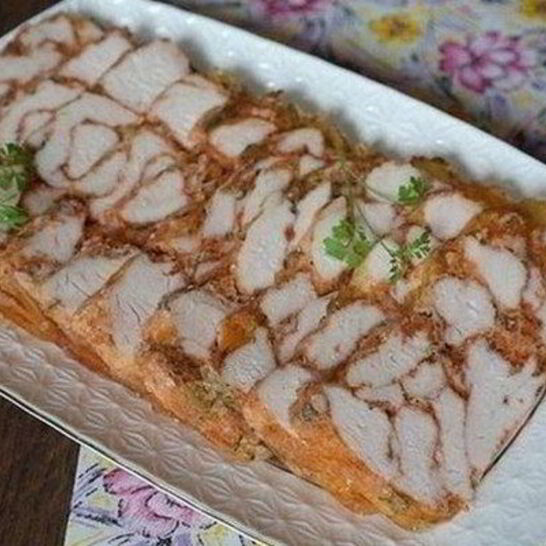 Рецепт мраморная курочка в желе