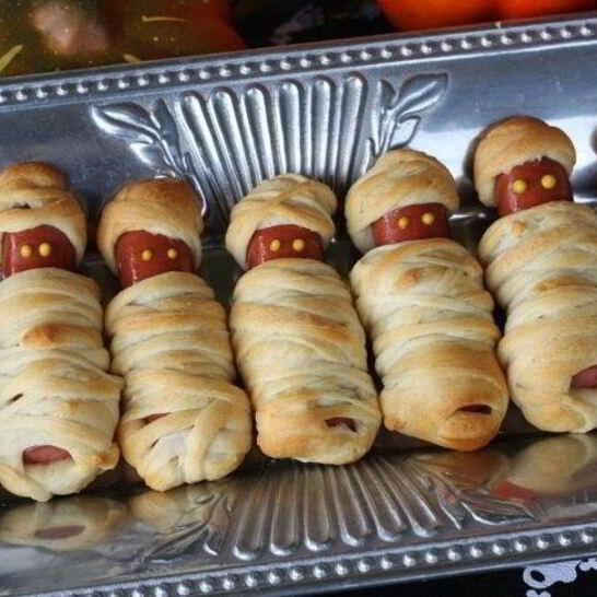 Рецепт мумии на хэллоуин