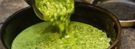 азербайджанский омлет. Шаг 7