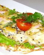 Белковый омлет