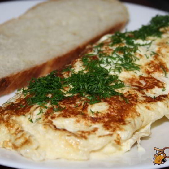 Рецепт французский сливочный омлет