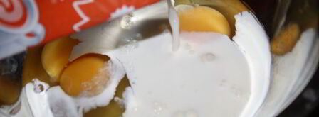 французский сливочный омлет. Шаг 2