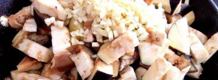 фриттата из баклажанов с грибами. Шаг 5