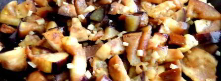 фриттата из баклажанов с грибами. Шаг 6