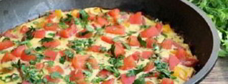 итальянский омлет фриттата. Шаг 9