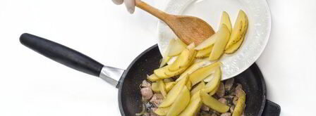 крестьянский омлет. Шаг 2