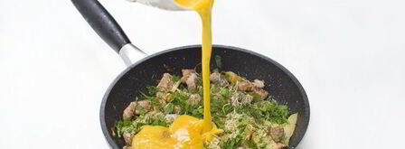 крестьянский омлет. Шаг 4