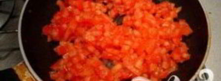 маленький овощной омлет. Шаг 4