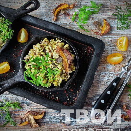 Рецепт омлет без молока