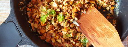 омлет без молока. Шаг 4