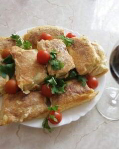 Омлет по-кузбасски