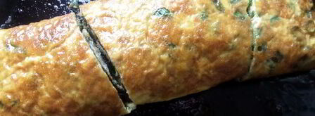 омлет рыбный в японском стиле. Шаг 16