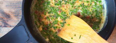 омлет с брокколи. Шаг 6