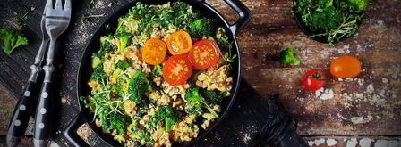 омлет с брокколи. Шаг 9