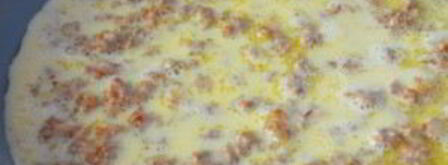 омлет с фаршем на сковороде. Шаг 6