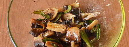 омлет с грибами по-испански. Шаг 5