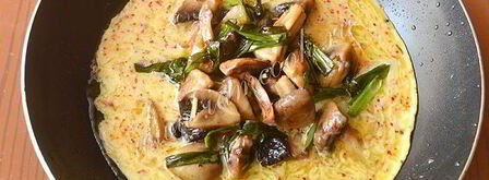 омлет с грибами по-испански. Шаг 9