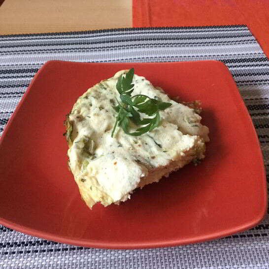 Рецепт омлет с кабачками в мультиварке