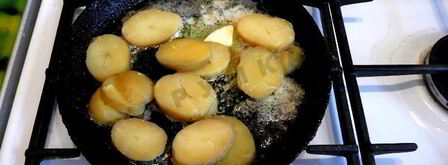 омлет с картофелем. Шаг 7