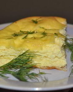 Омлет с мукой и молоком